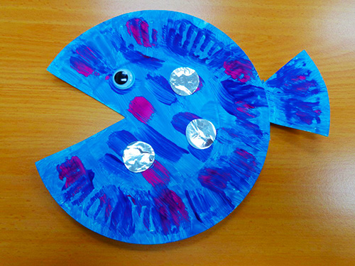 Paper Plate Fish